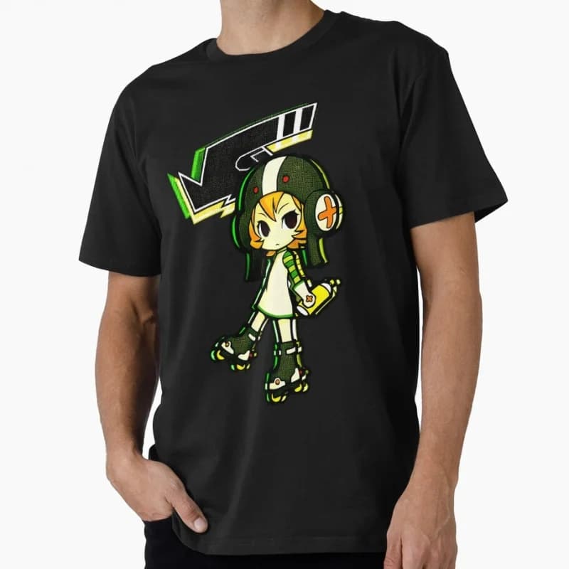 0409 Jet Set Radio Cute Video game Gift t shirt for Anime lover Short Sleeve Graphic Tee Y2K clothes All size cartoon Tops
