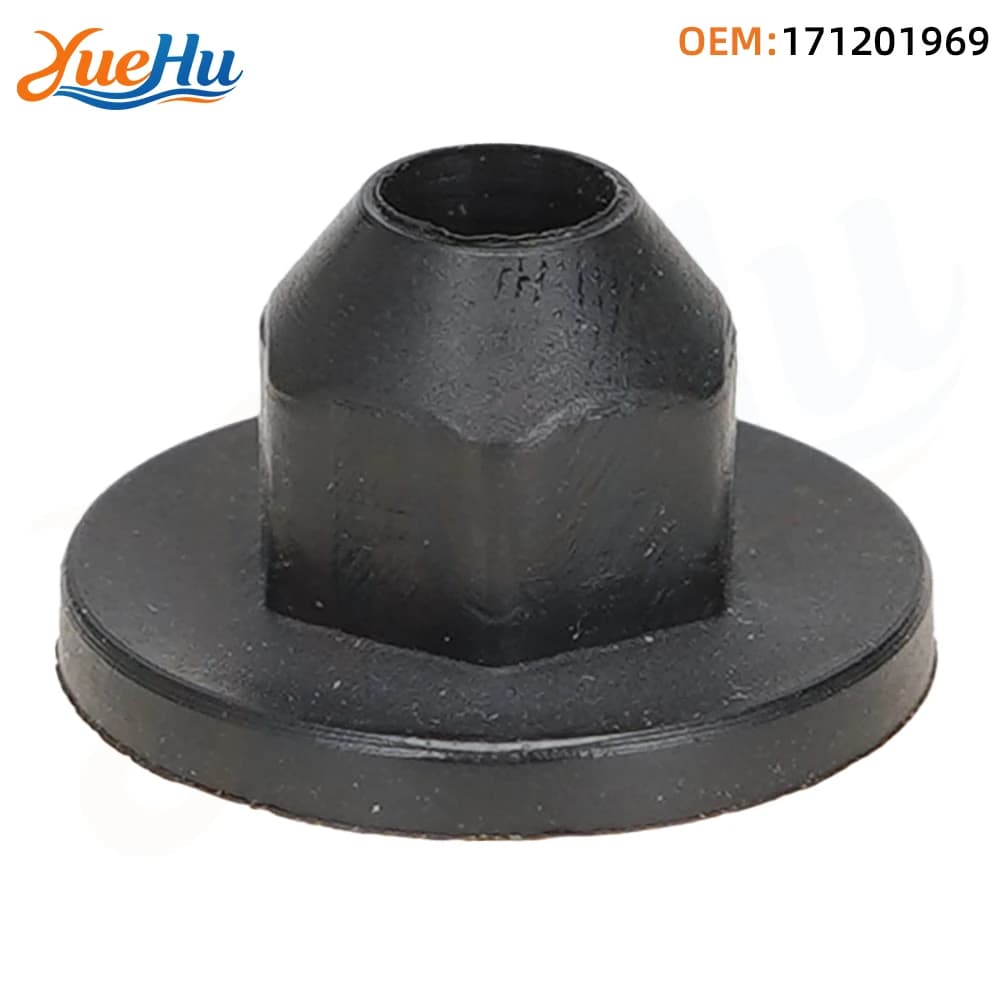 YUEHU 25PCS Nut Plastic Nut Mounting Clips for Audi 100 A4 Coupe TT 171201969 Nylon