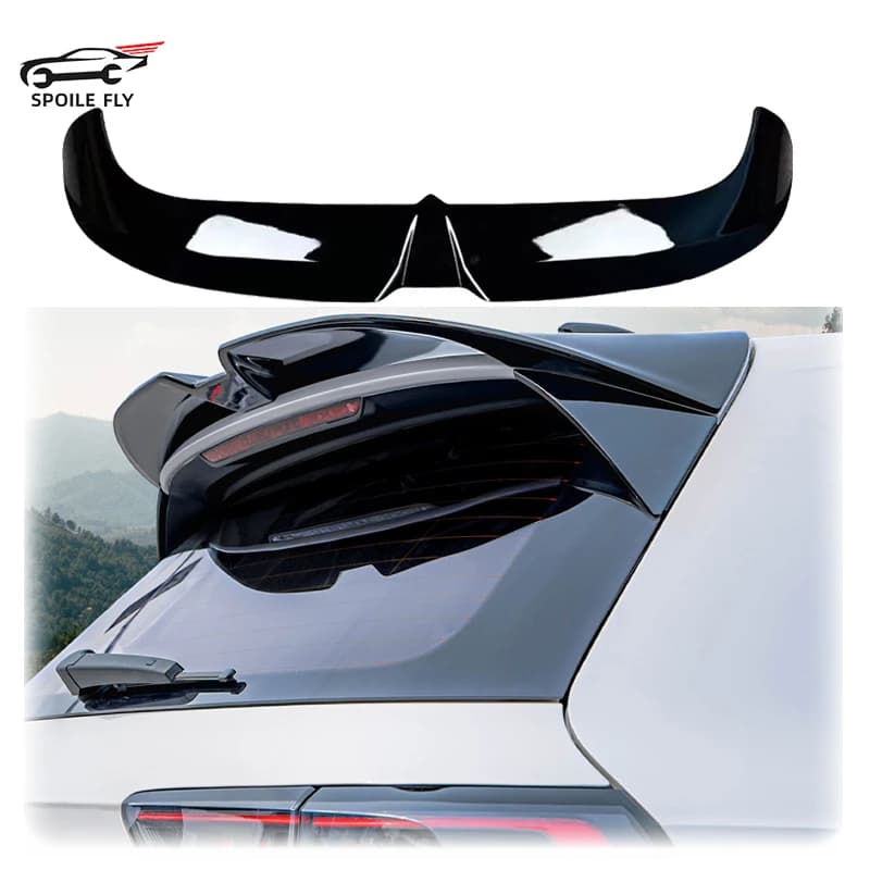 New Design 2019 To 2024 For VW Golf 8 MK8 8.5 GTI GTD R TSI TDI Oettinger Style Rear Roof Spoiler Wing Lip By Gloss Black ABS