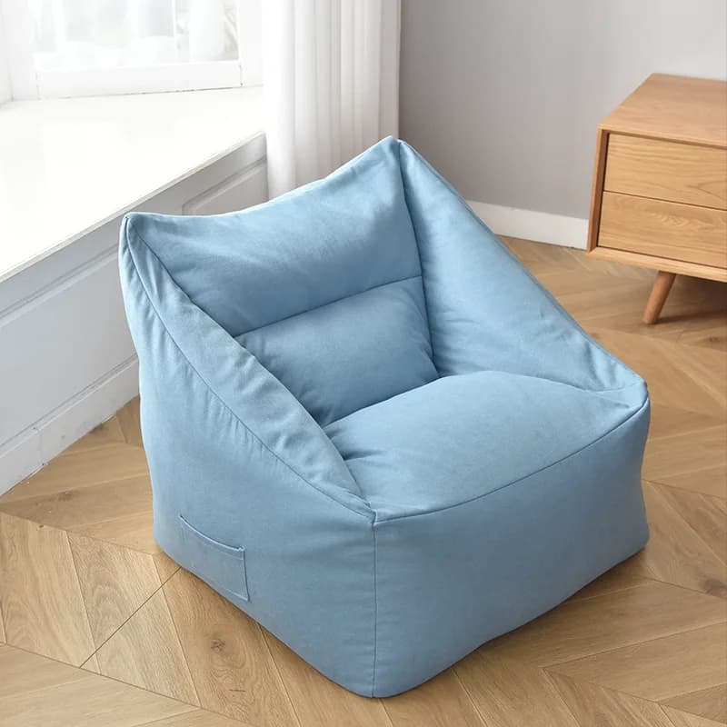 Lazy tatami bean bag sofa floor bedroom balcony single beanbags chair apartment cute recliner bubble canapé room furniture