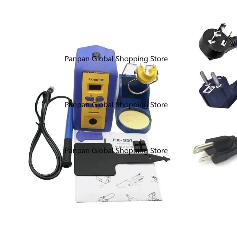 FX 951 Digital Thermostatic Soldering Station Solder Electric Soldering Iron 220V 75W Automatic Sleep