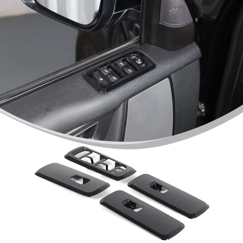 ABS For 2010-2016 Land Rover Discovery 4 / Older Range Rover Sport   Window Regulator Frame  Window Switch Trim Car  Accessories