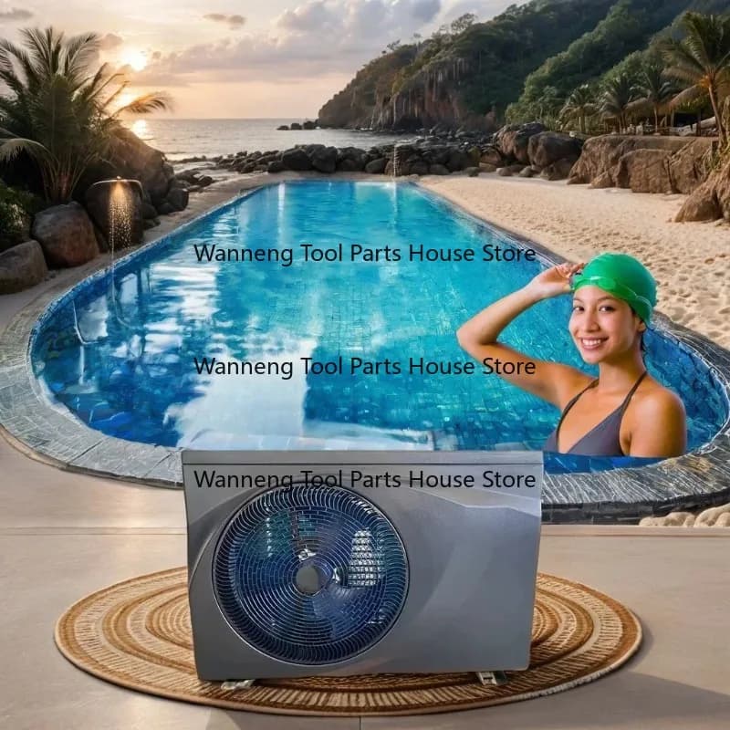 10kw R410A Small WIFI Air Source DC Inverter Swimming Pool Heat Pump Water Heater