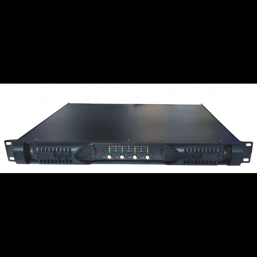 Power Amplifier 4 Channels 1400watt Sound High Power DP4140 1U Class D Amp Subwoofer Full Range