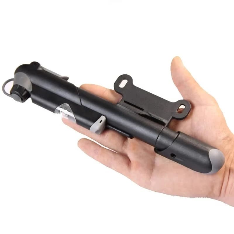Pocket Mini Bike Pumps Electric Scooter Pump with Air Hand Vacuum and Pressure Gauge New Image Accessories