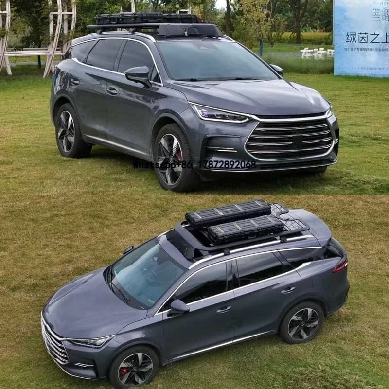 The Roof Rack Is Suitable for 2019-2025  Song PLUS, Song PRO, BYD Tang 2018-2025, Made of High-quality Aluminum Alloy.