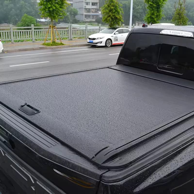 High Quality 4X4 Aluminum Retractable Waterproof Roll-up Pickup Truck Tonneau Cover