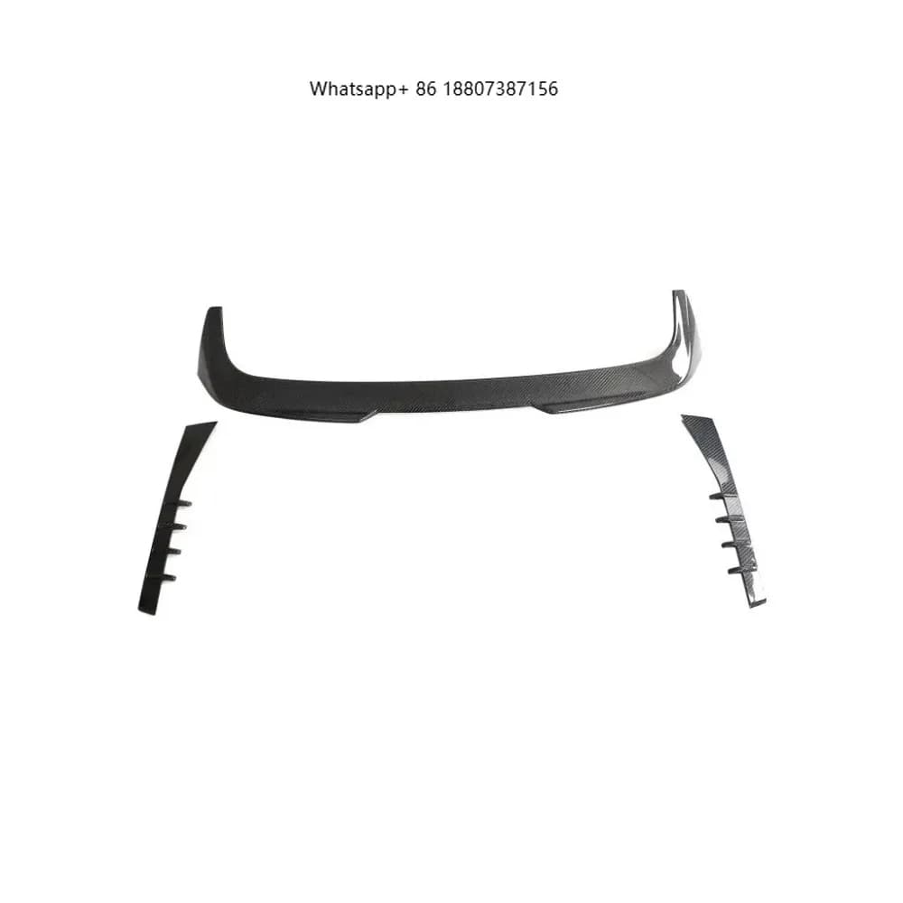 Carbon Fiber Rear Window Roof Spoiler Wing Lip for M3 G81 2021-23  M3 G81 SQ Style Carbon Fiber Roof Spoiler