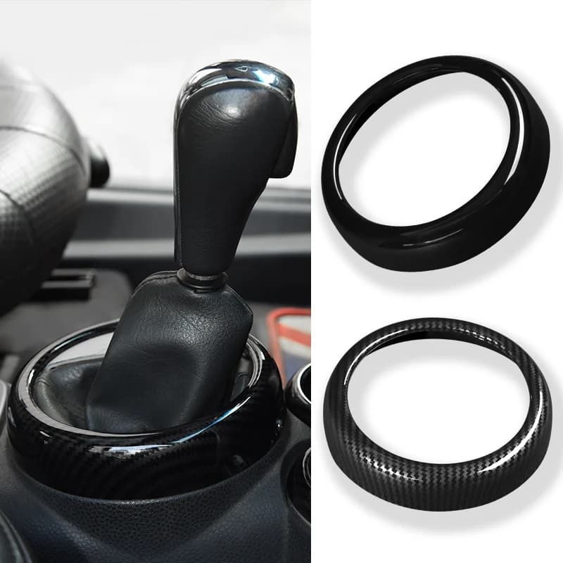 Gear Shift Panel Cover Decorative Ring Dustproof Trim Auto Accessories Car Styling For Mini Cooper R50 R52 R53