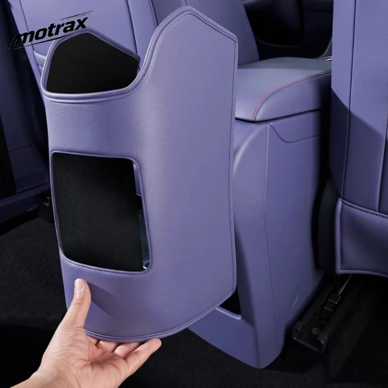 For MG 4 MG4 Urban EV 2026 2027 Car PU Rear Air Vent Anti-kick Pad Backseat Protection Cover Decoration Accessories