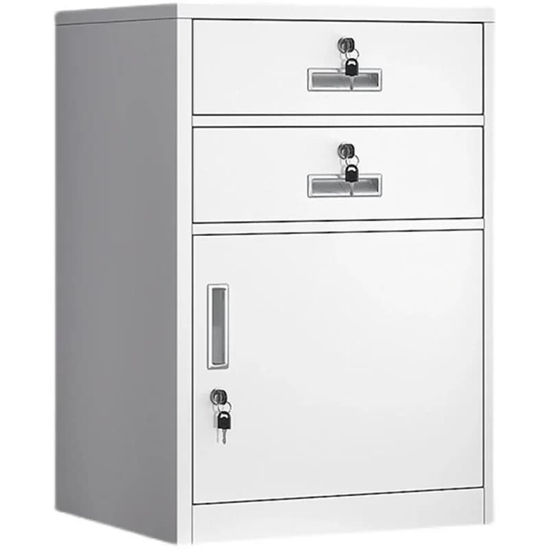 File cabinet Low cabinet for storing files under the office desk Locked drawer storage