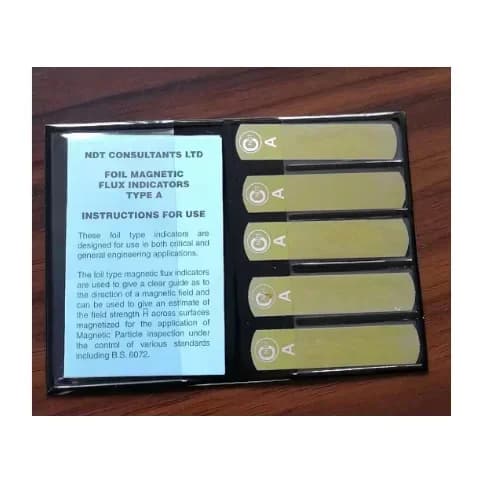 Magnetic Particle Flaw Detector Fittings Burmah Castrol Strips Type A G NDT Testing