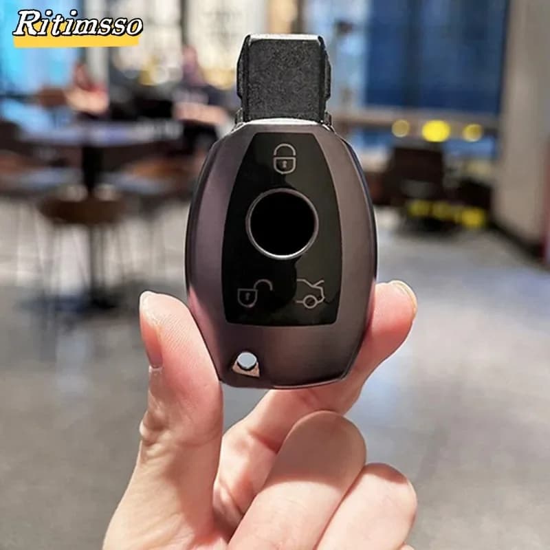 Fashion TPU Car Smart Key Case Cover Shell For Mercedes Benz A C E S Class GLS GLA GLK GLC CLS CLA W204 W221 W212 W205 W176 W463
