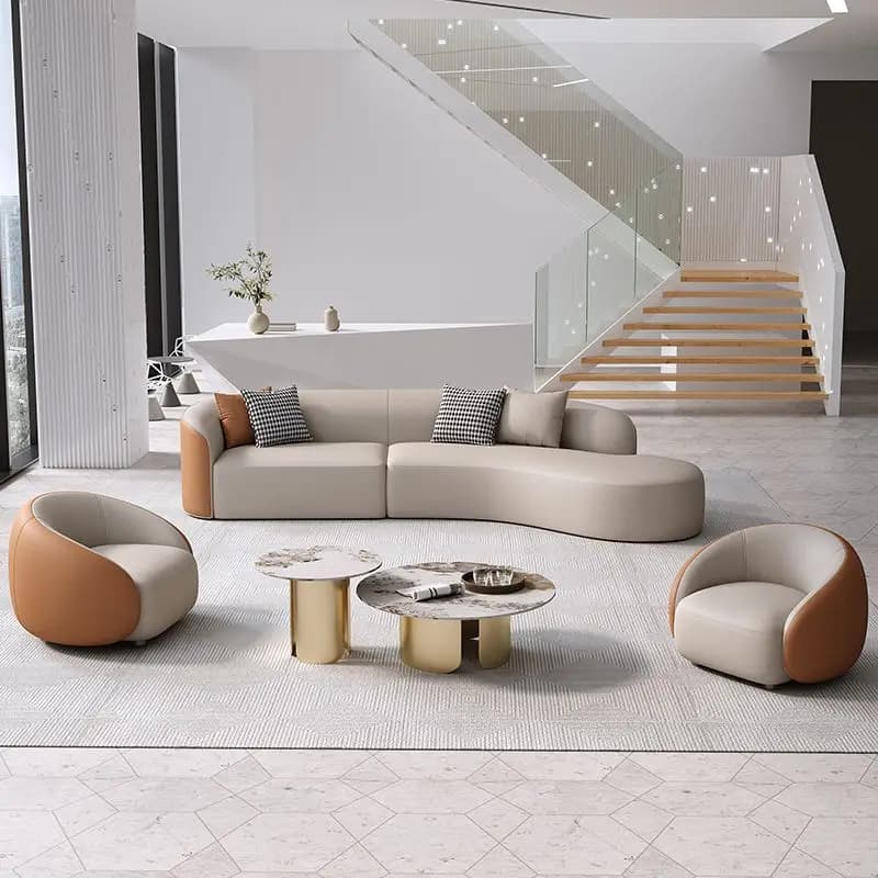 Modern Minimalist Sofas Classic Armrest Comfortable Romantic Sofas Apartment Design Divani Da Soggiorno Home Accessories