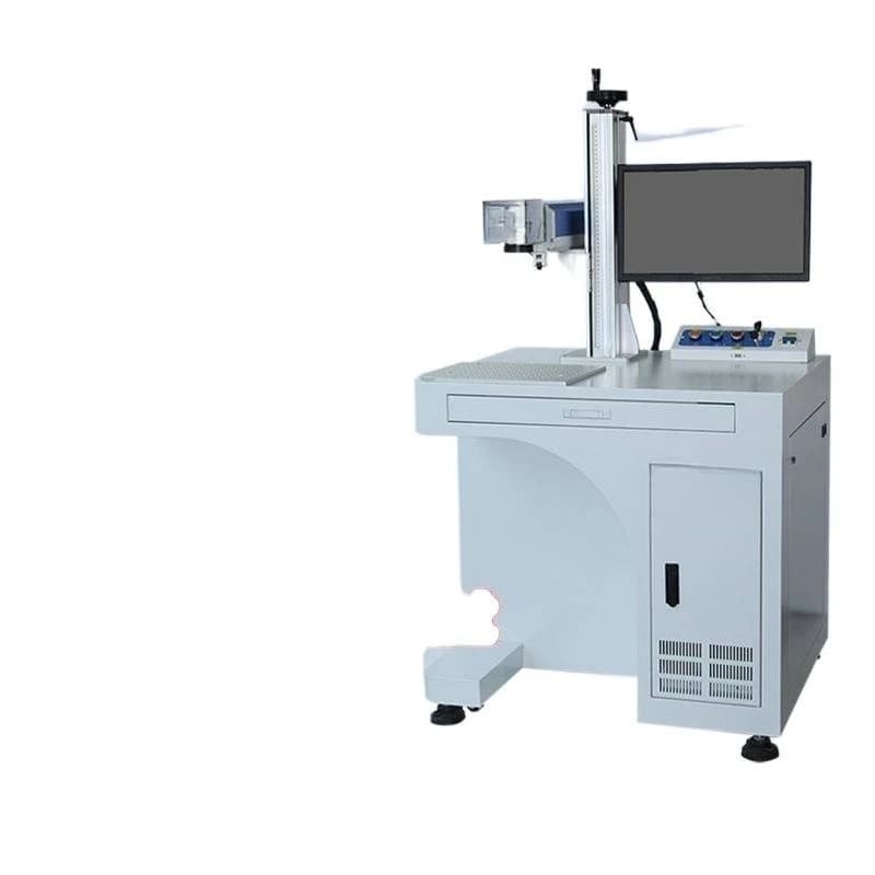 Small fiber laser marking machine Wooden handheld ultraviolet metal marking machine
