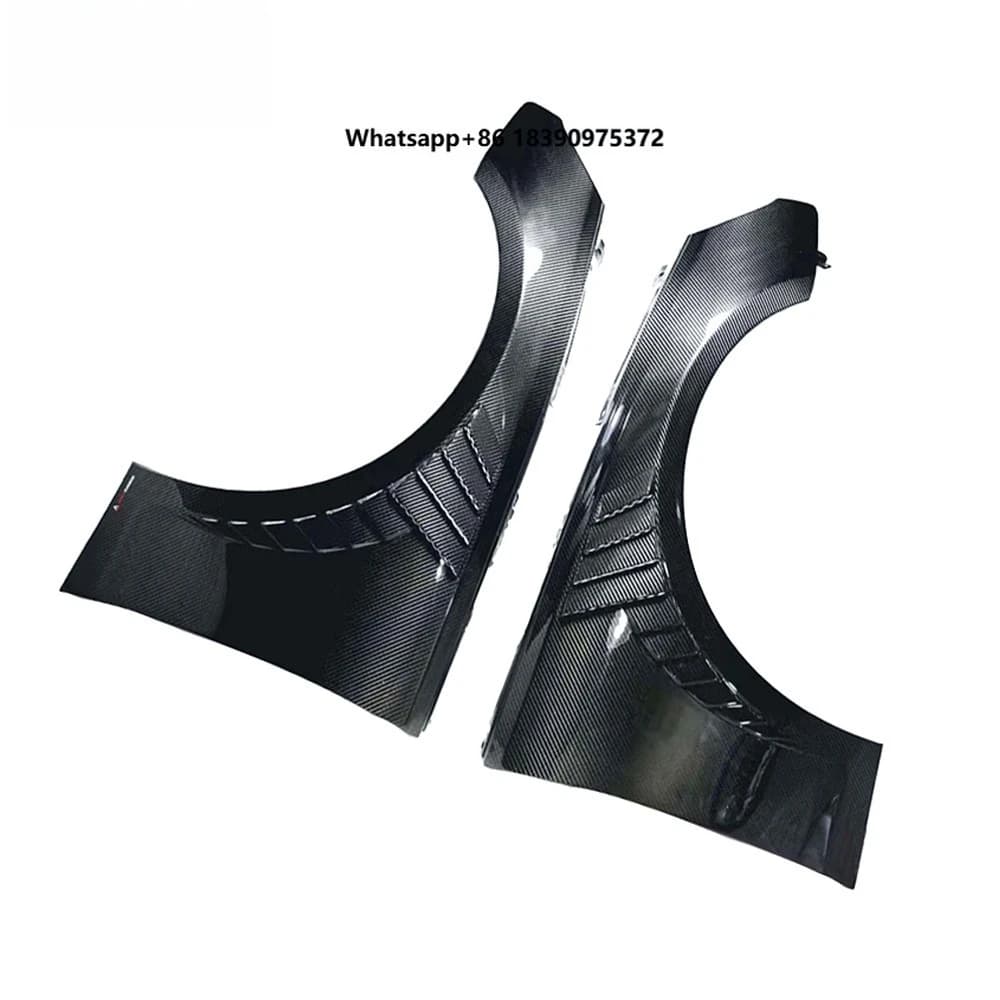 High Quality Dry Carbon  Fiber  Wheel Fenders for  A3 S3 2017-2019 Body Kit Front Fender