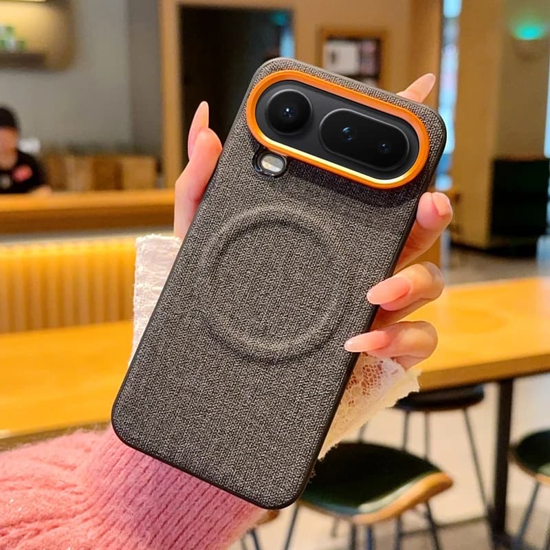 Grain Line Phone Case For Honor Magic 8 Pro Air Magnetic PC Hard Shell Protective Shockproof Solid Color Back Cover