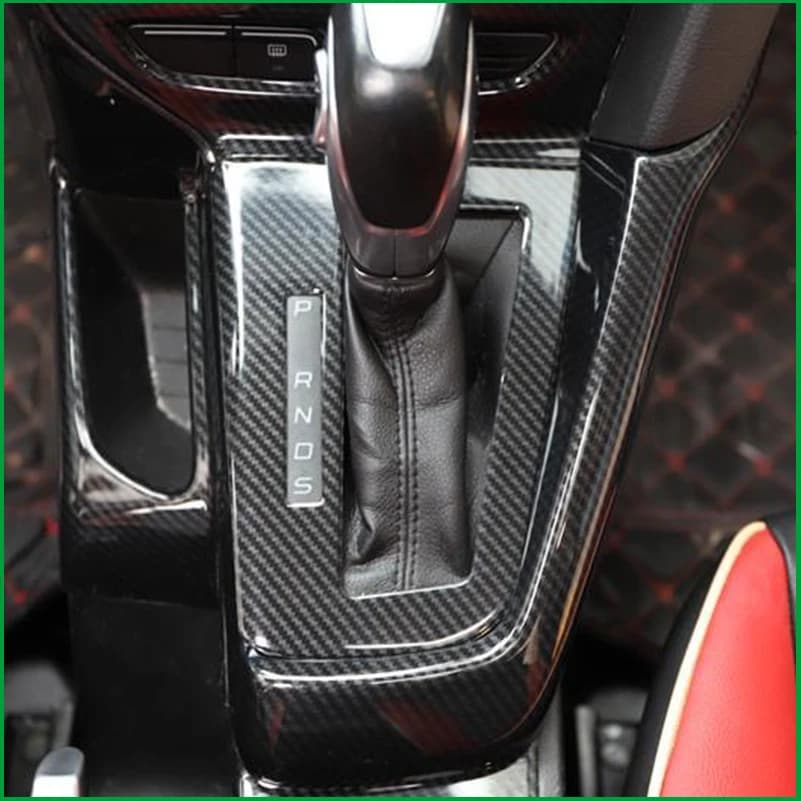 Car Styling For Ford Focus 2012-2014 Gear Shift Panel Cover Trim Decoration Auto Parts Accessories