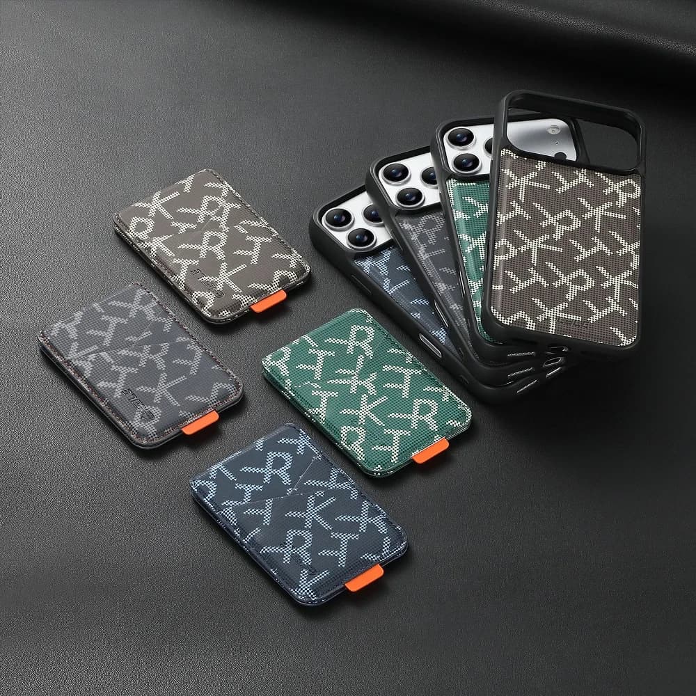 Removable Leather Wallet Card Slots Phone Case for iPhone 17 16 15 Pro Max with Support Magnetic Charging
