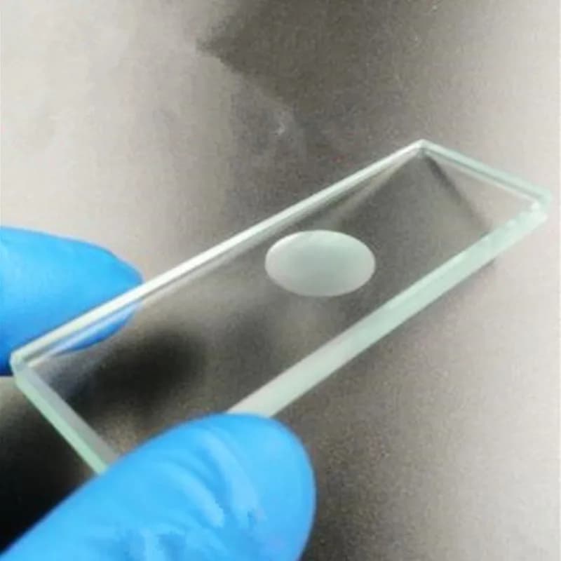 Single Circular Concave Cavity Microscope Slides 5MM 3MM Thickness Optical Glass Polished Frosted Well Surface Optional