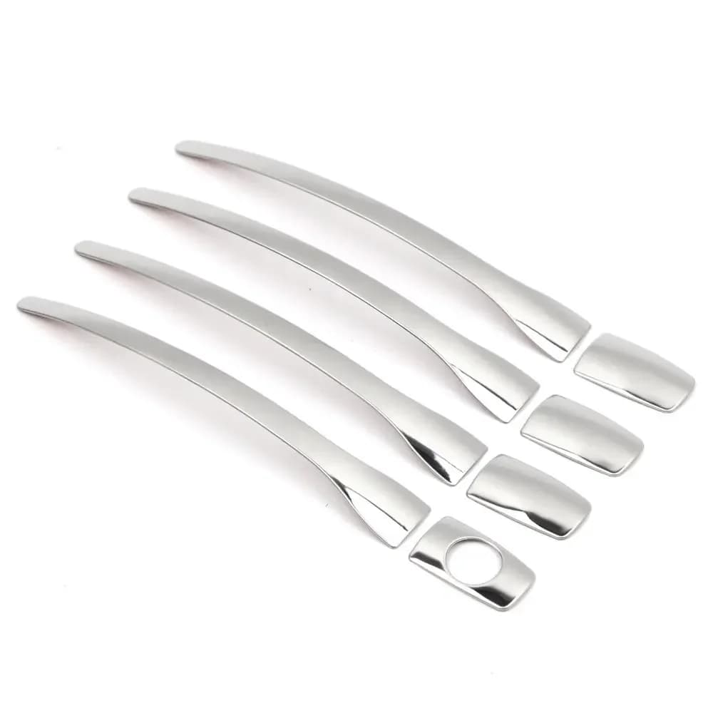 Door Handle Cover For 2012 2013 2014 2015 Peugeot 2008 3008 207 301 308 407 Citroen C4 C6 Stainless Steel Trim Bezel