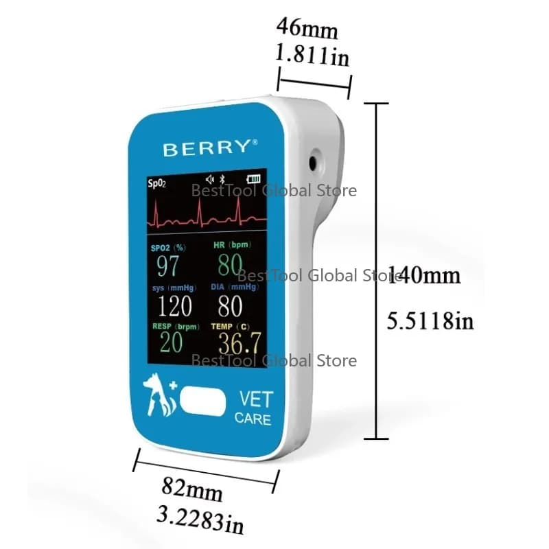 Ve-terinary Vet  Pressure  P-ets Pet Health  BE-RRY 6-para-meter AM-6200 Pet