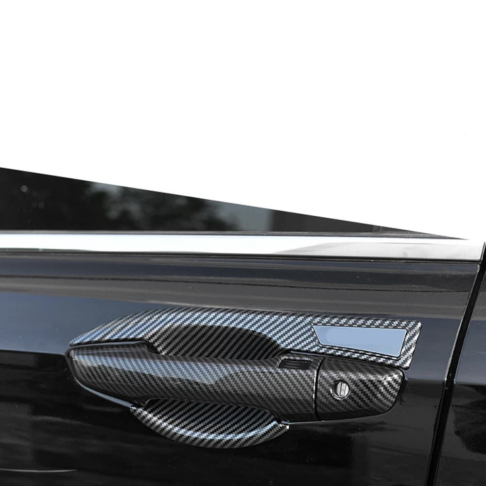 Car Door Handle Cover For Mitsubishi Eclipse Cross 2018 2020 2021 Accessories Door Bowl Trim Exterior Stickers 2022 2023 2024