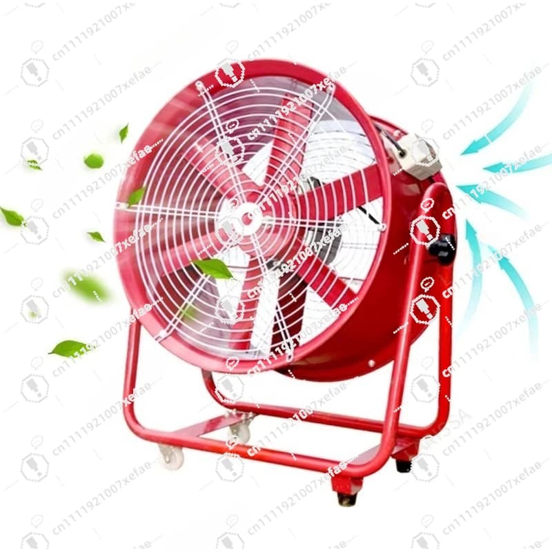 2200 watt mobile axial fan with copper motor for high wind and low noise operation