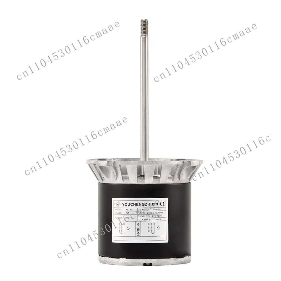 Long Shaft Motor Single Phase Asynchronous Blower Motor Hot Sale 45w KL-45 380V 2800r 130mm Available