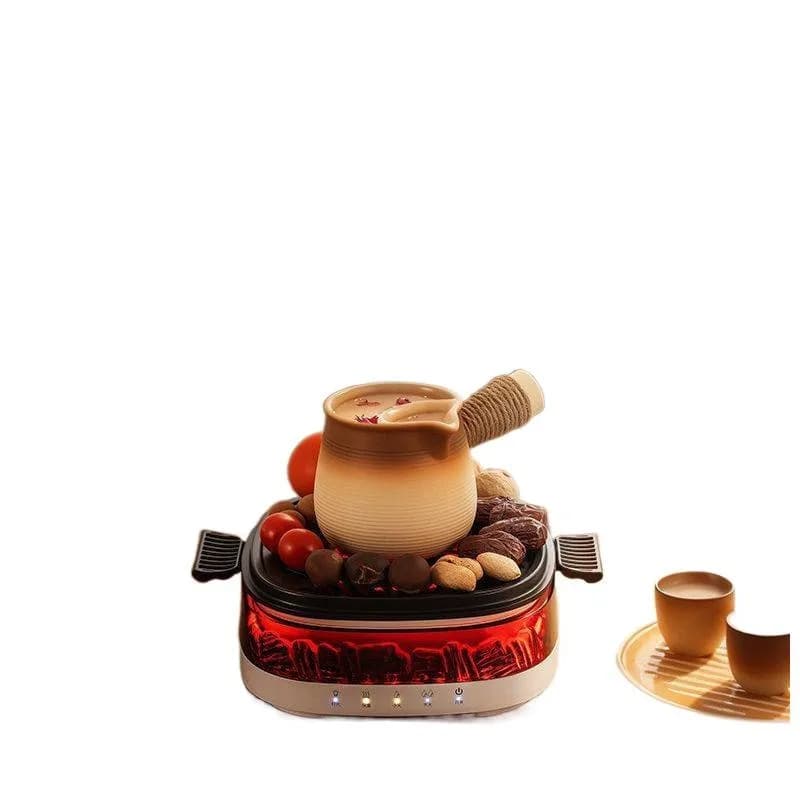 Tea-making electric ceramic stove 5D dynamic simulation flame boiling water stove