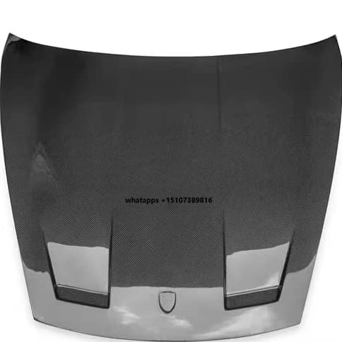 For Pors Taycan Carbon Fiber Hood Taycan Engine Hood
