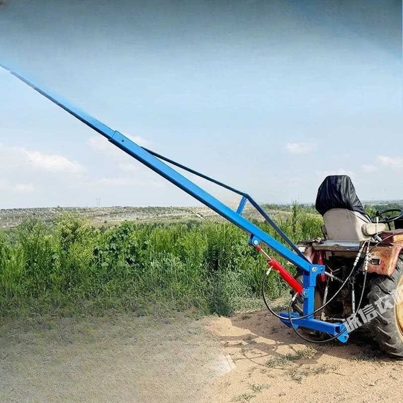 equipped withhydraulic truck-mounted crane, a three-point suspension truck-mounted small crane, and a portable weighted model.
