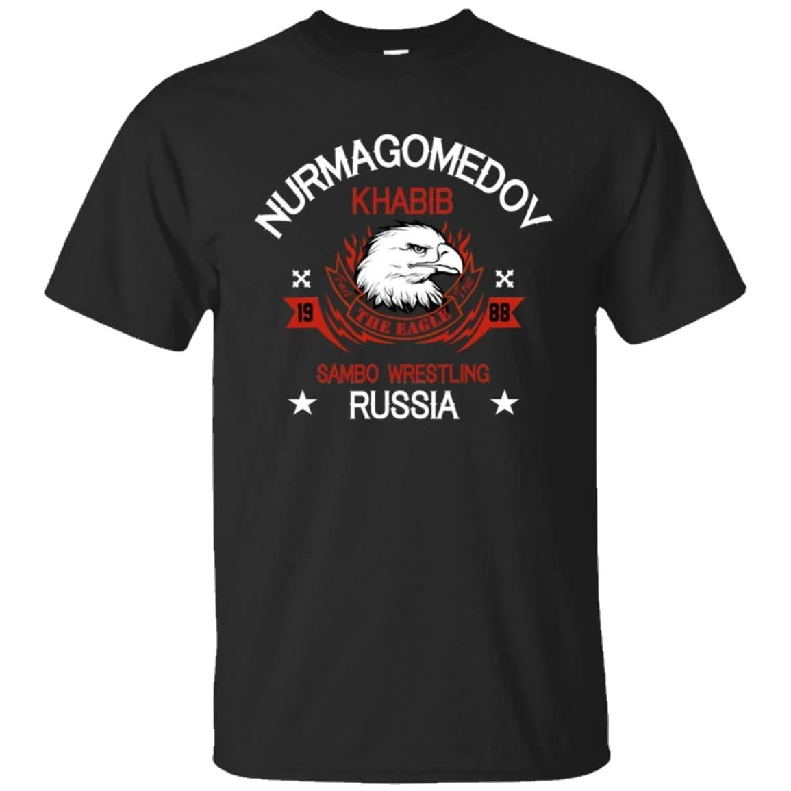 Khabib Nurmagomedov T Shirt Mma  1988 Russia Shirt Men Size S 3XL