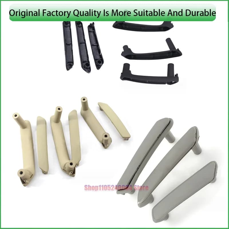 For VW-Passat B5 1998-2005 Inner Door Handle Set Lightweight Anti-scratch 3B0867172 3B0867180A 3B4867181A