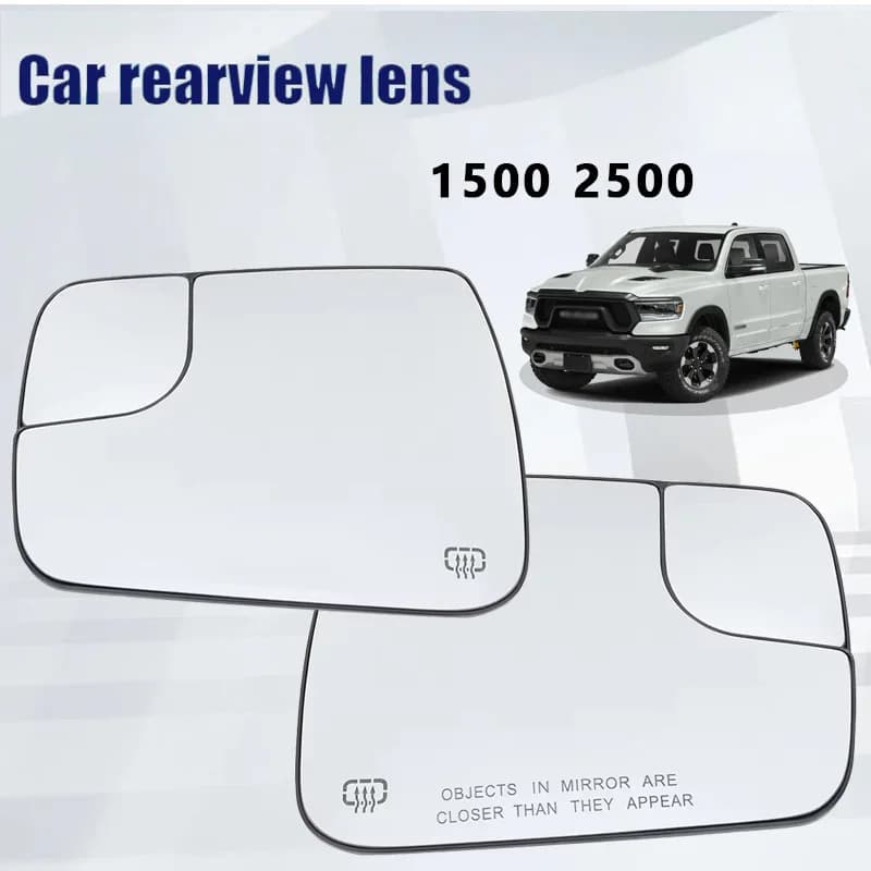 For 19-24 Dodge Ram RAM car reverse lens heating rearview lens glass replacement
