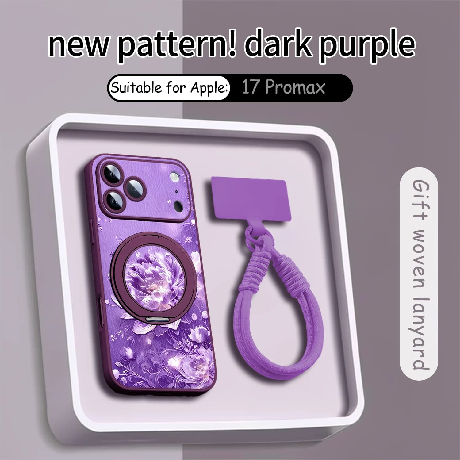 High End Metallic Paint Sheepskin Phone Case for IPhone 11 12 13 14 15 16 21 Pro Promax Minimalist with Bracket Hanging Rope