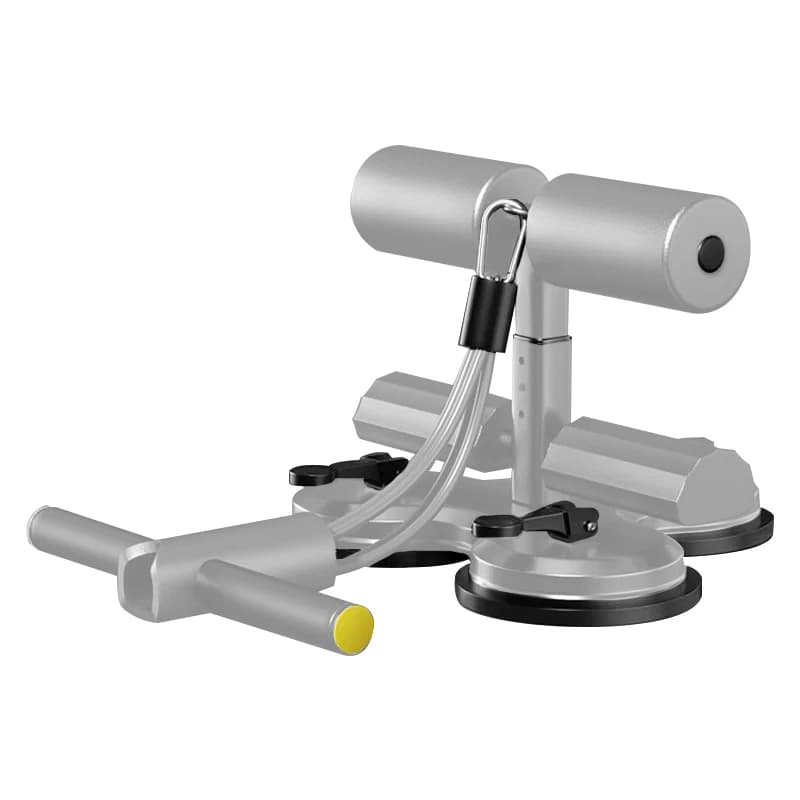 Training Sit up bar Exercise Equipment with 3 Strong Suction Cups and Adjustable Foot Holder Sit-up Bars Stand Assistant