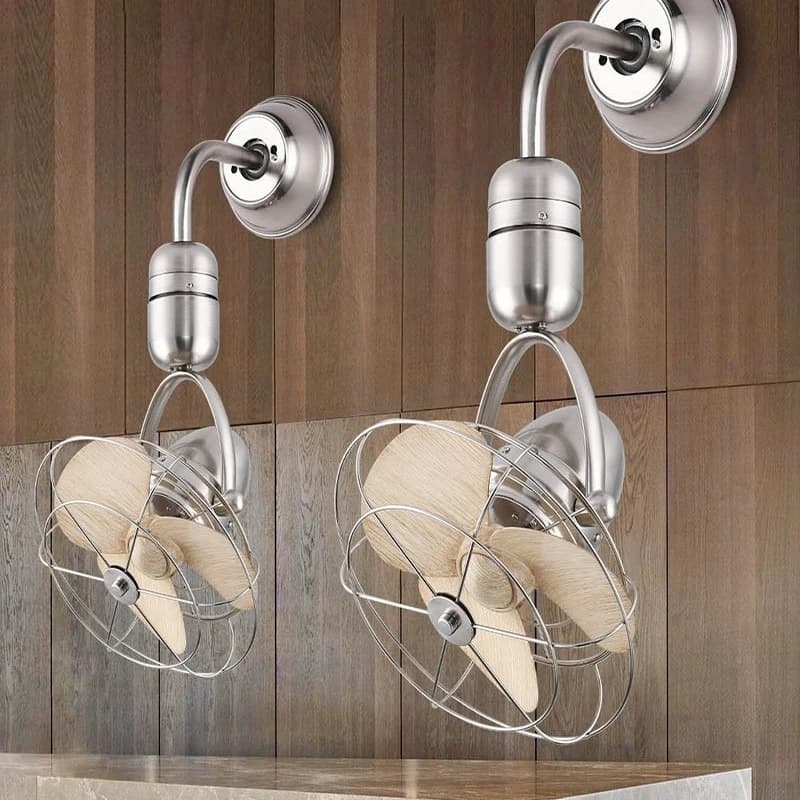 Wall-mounted fan 16 inch kitchen shaking small ceiling fan mini fan