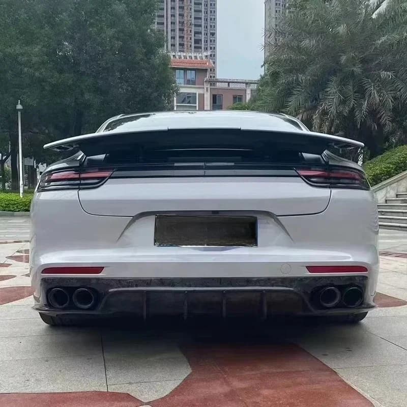 Upgraded Carbon Body Kit Front Lip Rear Lip Side Skirt Spoiler Diffuser