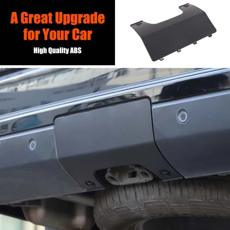 1piece set ABS Black For Land Rover Discovery 3 4 LR3 LR4 2004-2016 Car Rear Bumper Tow Hook Cover Car Accessories DPO500011PCL