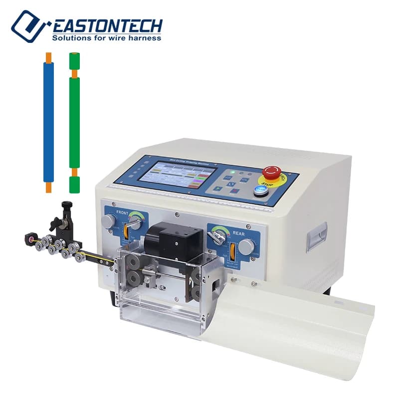EW-03C+ Fully Automatic Electric Wire Cutting and Stripping Machine 0.1-10mm2 Cable Manufacturing Equipment