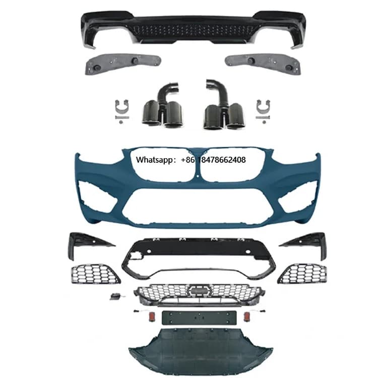 High Impact F97 Style Bodykit Car Bumper X3M Performance Body Kit for  X3 G01 Pre 2018-2021