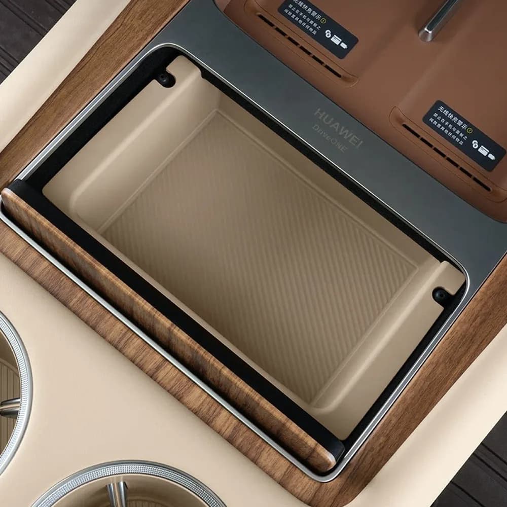 Silicone Pad For Small Storage Box In Central Control Interior Supplies For New AITO M7 2026 Waterproof And Stain-resistant