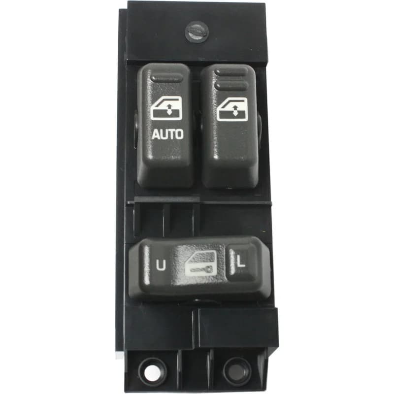 Driver Side Master Power Window Switch Gray For 1999 2000 2001 2002 Chevy Silverado GMC Sierra 2-Doors Pickup Truck,oem 15047637
