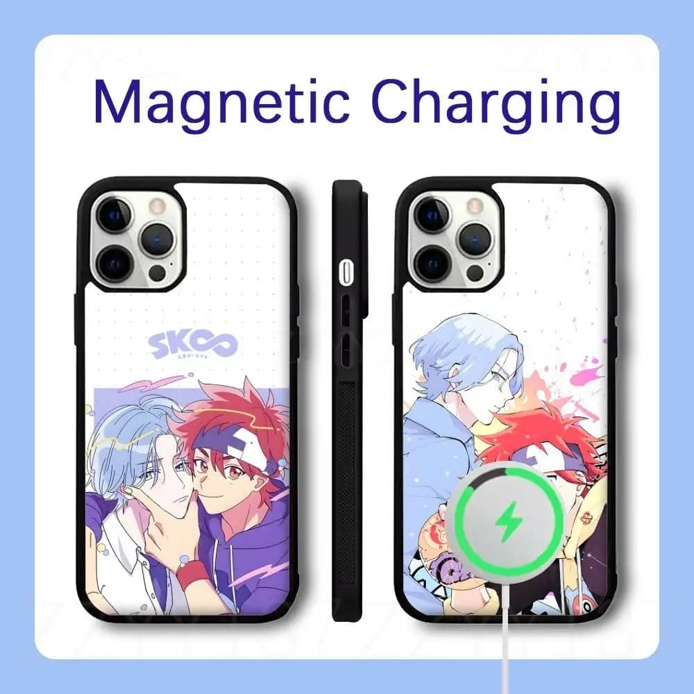 SK8 The Infinity Phone Case For iPhone 18,17,16,15,14,13,12,Pro,Max,Plus Magnetic Wireless Charge Cover