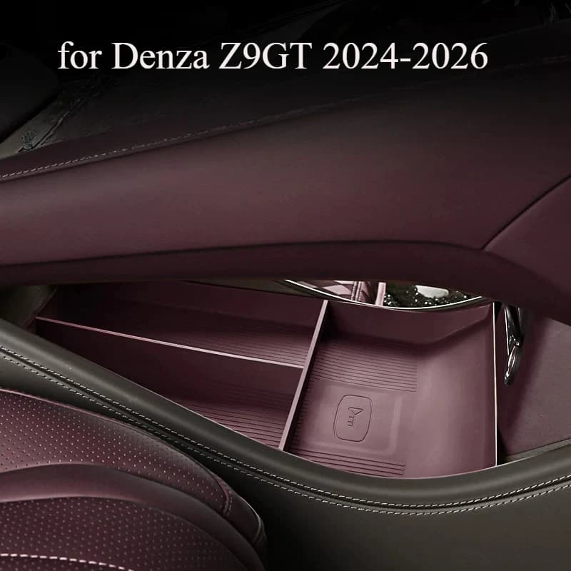 Center Console Storage Tray for Denza Z9GT 2024-2026 – Armrest Box Organizer with Non-Slip Insert, Interior Accessory