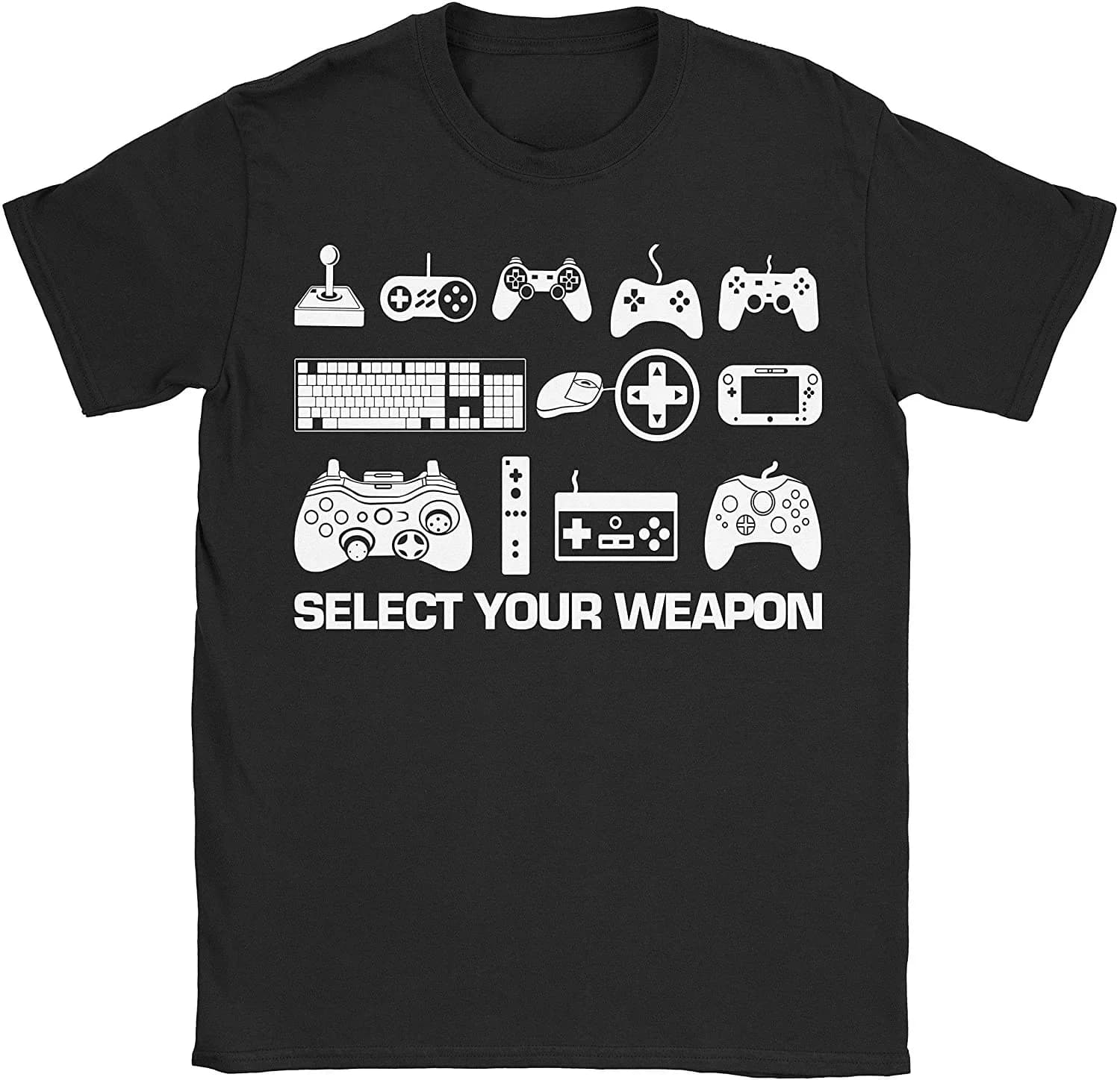 Select Your Funny Gaming T Shirt Short Sleeve Casual 100% Cotton O-Neck Harajuku  T Shirts