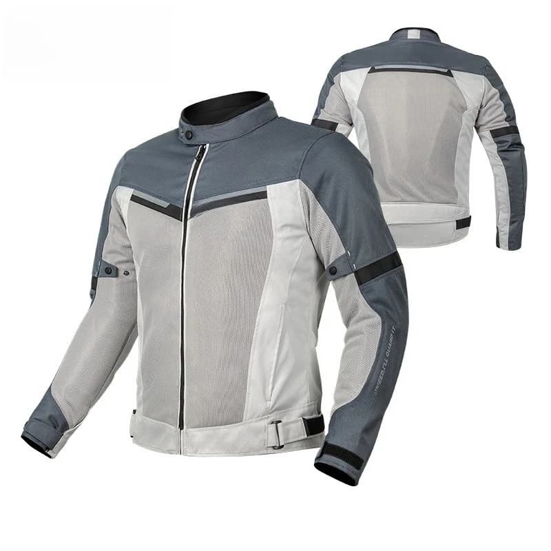 Motorcycle summer breathable riding suit outdoor riding protective jacket knight racing mesh breathable riding gear