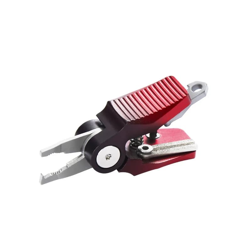 Multifunctional aluminum alloy fishing scissors and bait pliers, used for flying fishing line cutters (carbon fiber/nylon/PE)