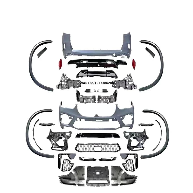 G05  Upgrade Facelift X5M Style Accessories Front Rear Bumper Body Kit